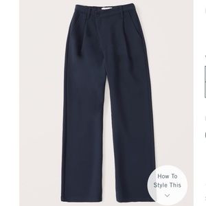 Abercrombie Tailored 90s Relaxed Pants